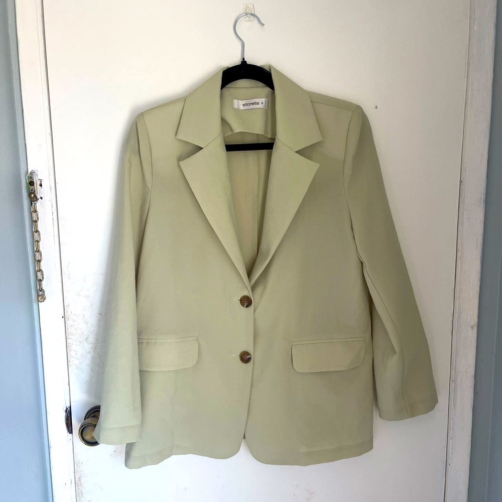 Storets Light Green Blazer